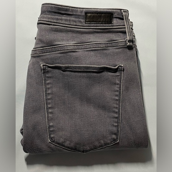 Abercrombie & Fitch Simone High Rise Ankle Jeans Gray Charcoal Size 29/8 - Picture 12 of 12